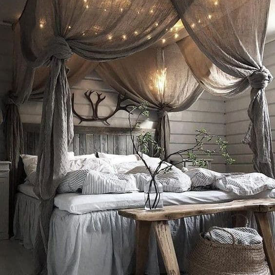 Your Inspiration: Bedroom with Fairy Lights
