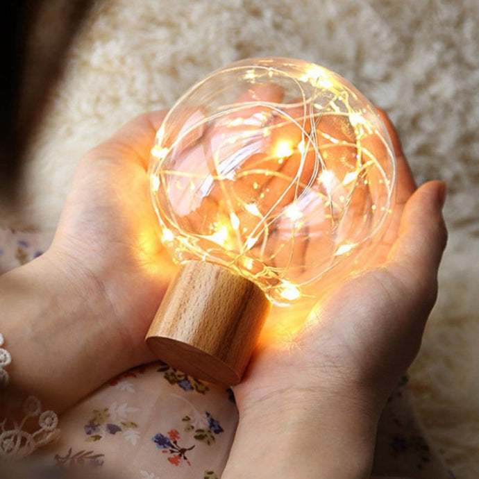 Crystal Ball LED Fairy Light Lamp