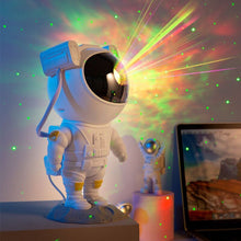 Load image into Gallery viewer, Creative Astronaut Galaxy Starry Sky Projector Nightlight USB Atmospher Bedroom Table Lamp

