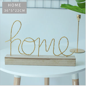 Letter Winding Letter INS Romantic Home Night Light Decoration
