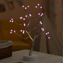Load image into Gallery viewer, Colorful Twinkle or Pink Pearl Fairy Lights Tree
