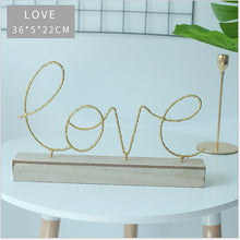 Load image into Gallery viewer, Letter Winding Letter INS Romantic Home Night Light Decoration
