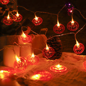 LED String Lights Halloween Ghost Hand For Halloween Outdoor Waterproof Decorations Halloween Indoor Warm White Lamp Decorations