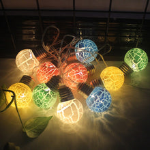Load image into Gallery viewer, Led Lights Cracked Bulbs  String Of Festive Decorations
