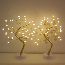 Load image into Gallery viewer, Golden Pearl Fairy Lights Tree
